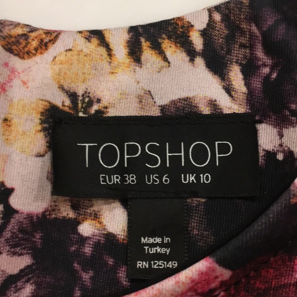 TOPSHOP CUTE DRESS 👗 flower pattern - Picture 4 of 4